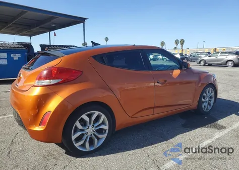 2012 Hyundai Veloster z USA, uszkodzony, nr VIN KMHTC6AD6CU061953